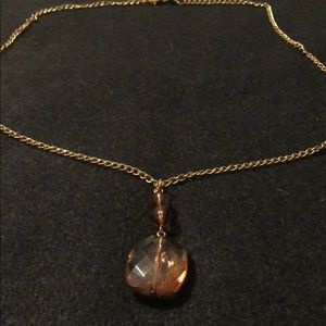 Vintage | Drop Stone Necklace
